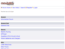 Tablet Screenshot of forum.racing-cars.com